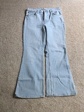 Abercrombie & Fitch Light Blue Flare Jeans